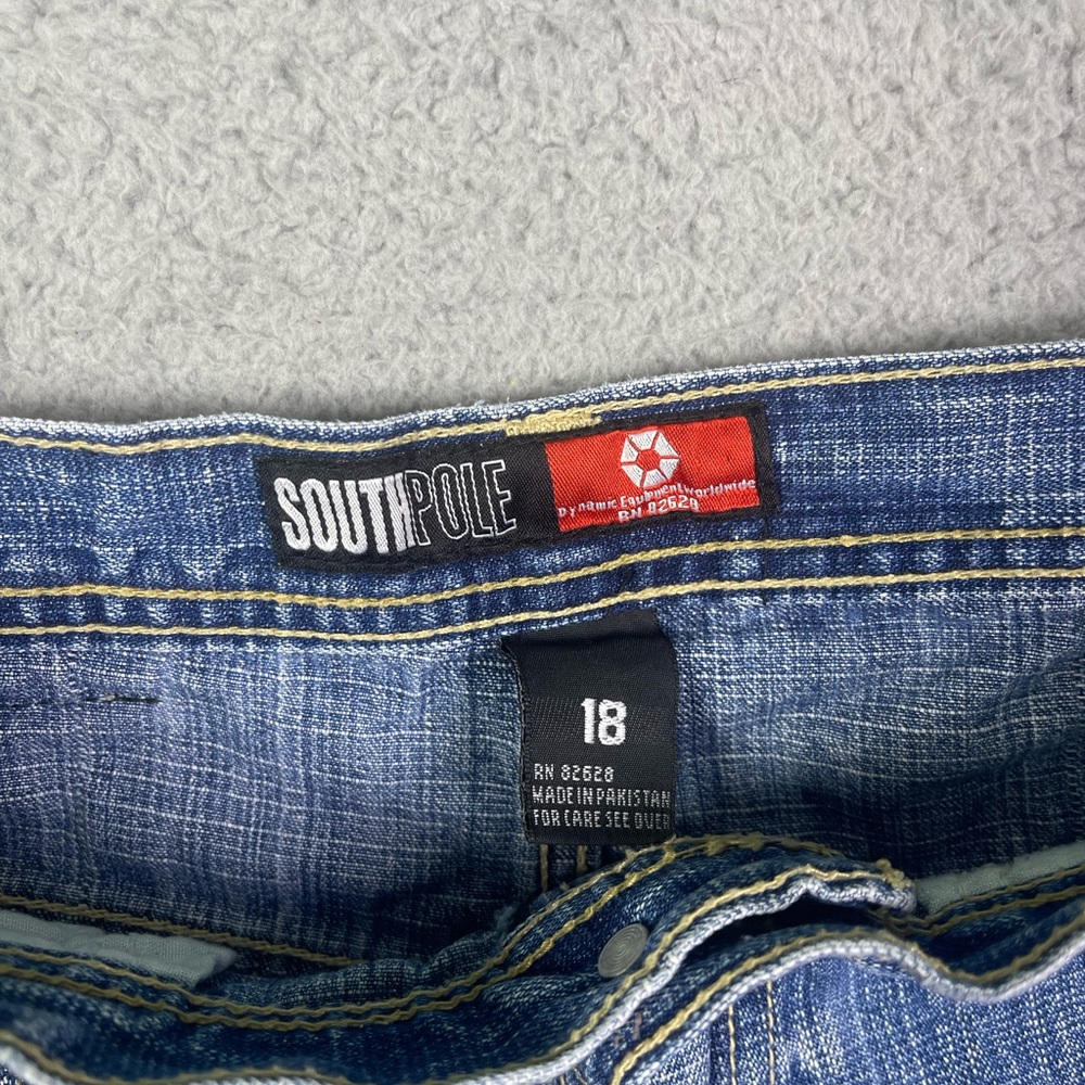 Kids vintage y2k South‎ Pole baggy jean shorts - Picture 3 of 4